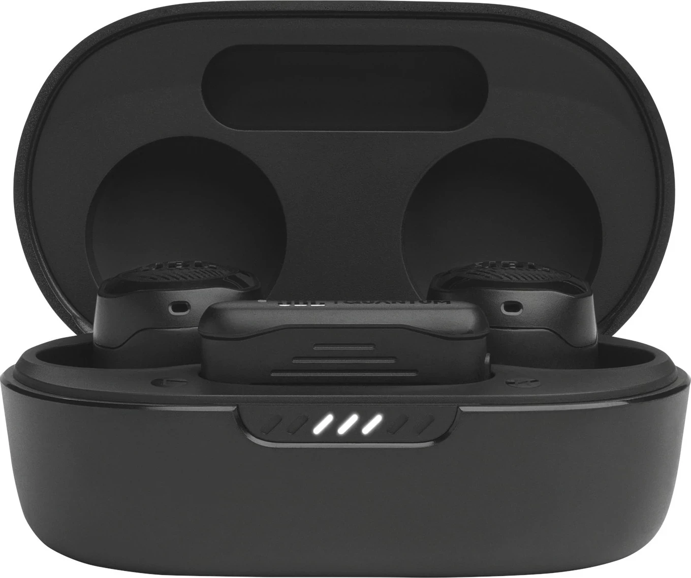 Kufje JBL Quantum TWS Air, TWS wireless me dongle 2.4 GHz + Bluetooth, 8+16 orë bateri, të zeza