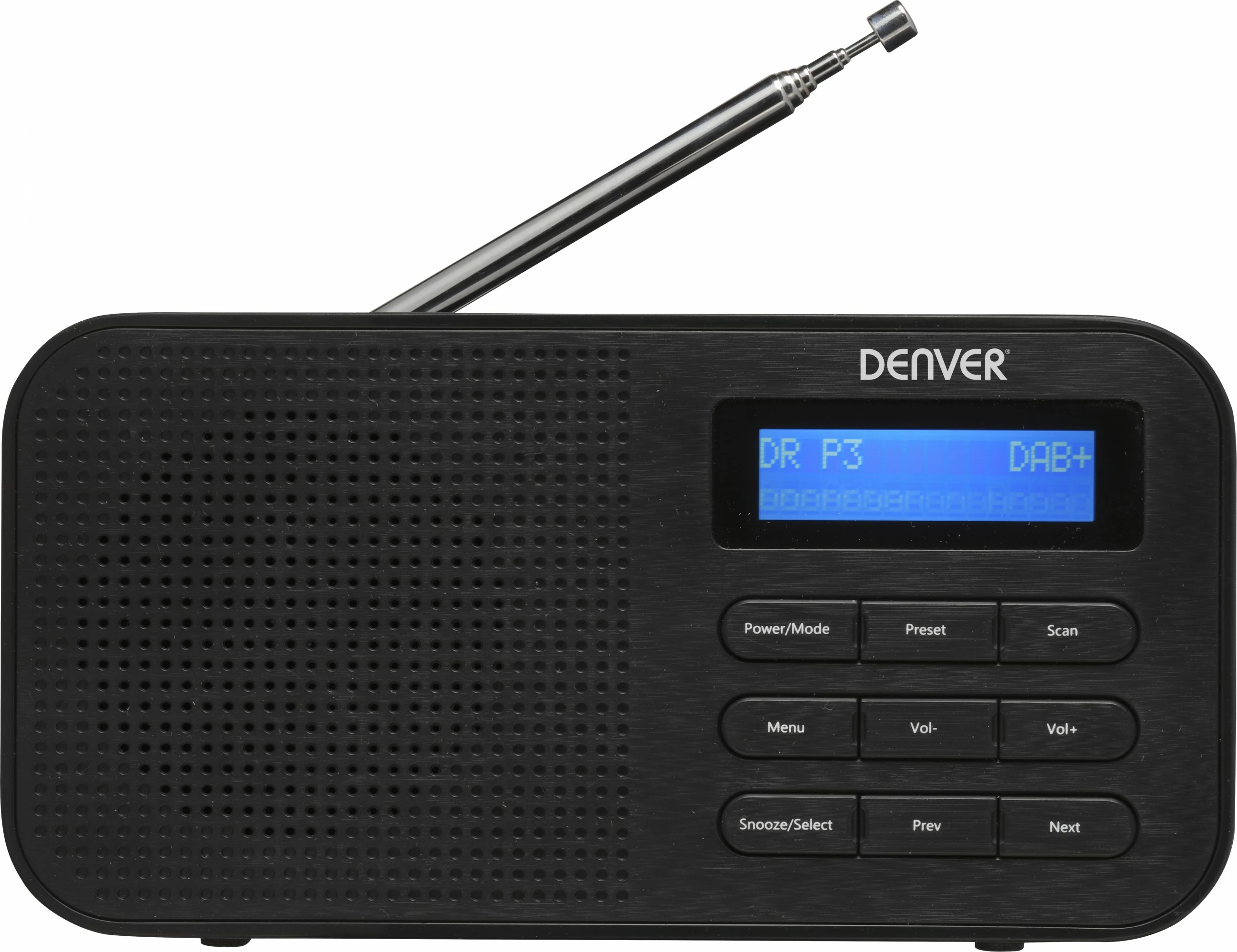 Radio Denver DAB-42, DAB+, e zezë