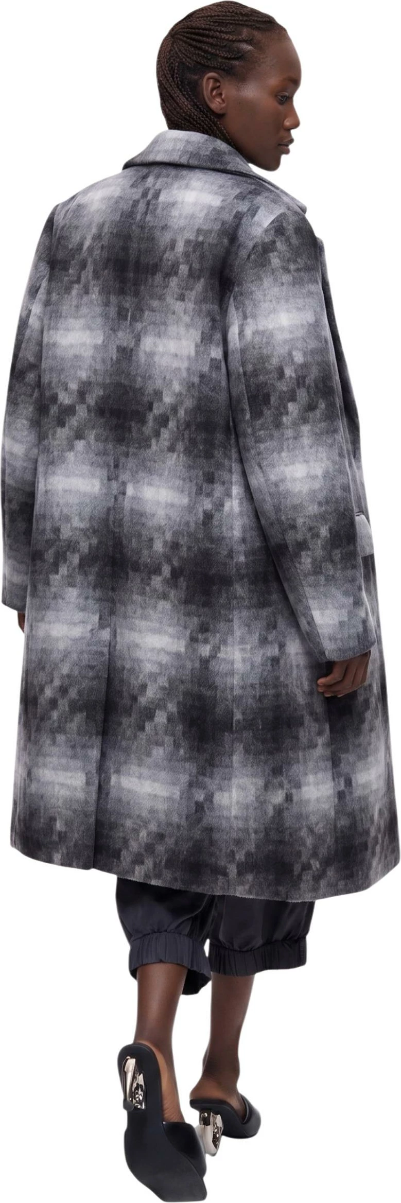 Pallto për femra Desigual COAT_MUMBAI 26WWEW53, e zezë [Madhësia: XL]