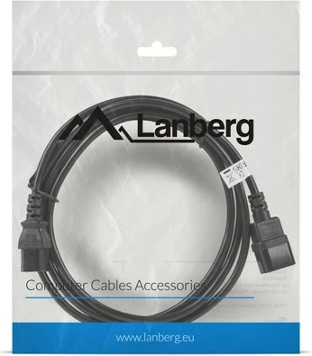 Kabllo fuqie Lanberg, 3m, e zezë