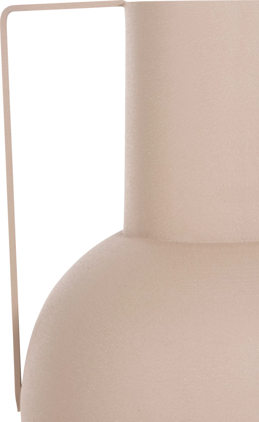 Vazo dekorative FLAGON FH4259.01 metalike, ngjyrë ecru, Φ34x54H cm