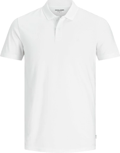 Maicë polo për meshkuj Jack & Jones, e bardhë