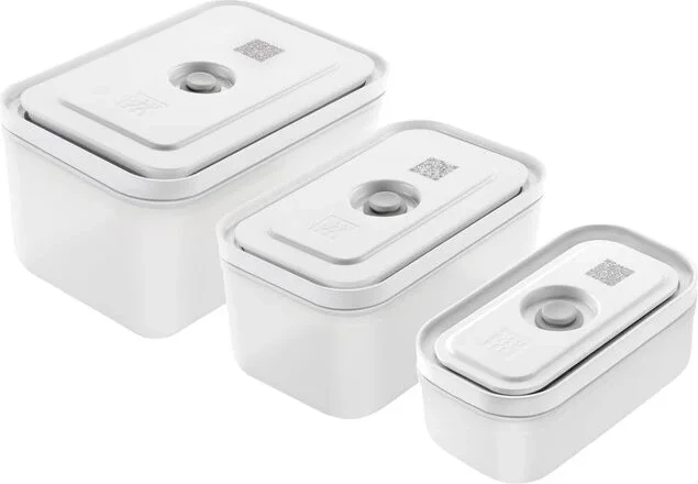 Set kuti vakumi S/M/L – 3 pjesë, plastikë, gjysmë transparente - Zwilling