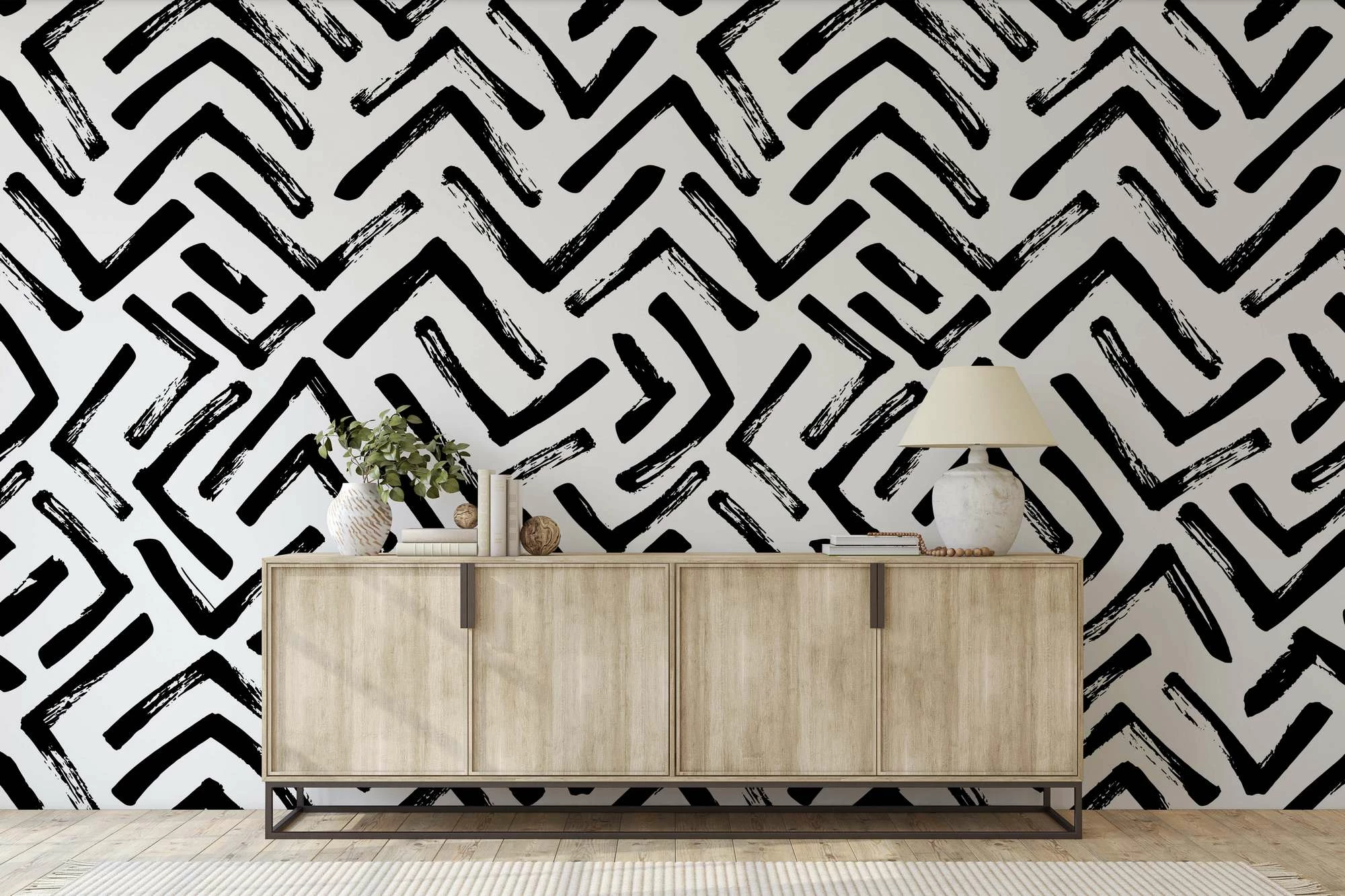 Sticker dekorativ për mur Wallity, MDK-00104, 100x100cm