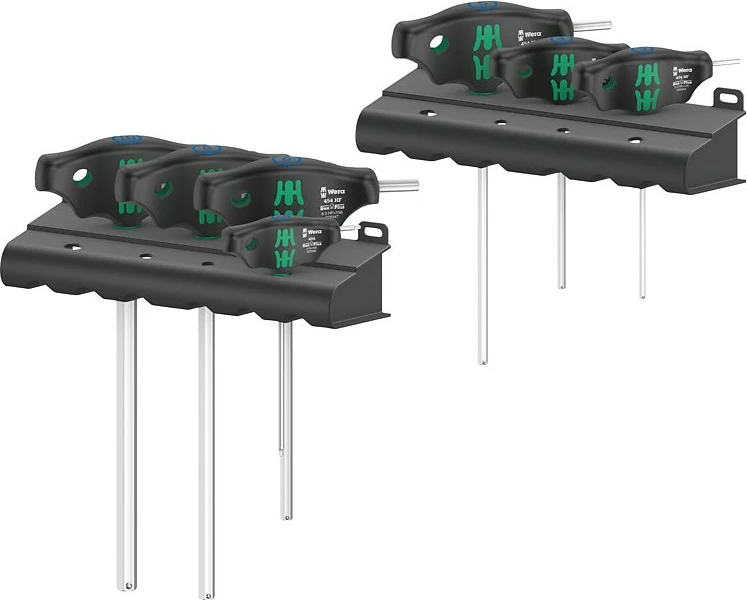 Set kaçavidash T-handle Wera 454/7 HF, 1.12 kg