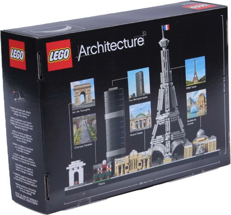Set ndërtimi, LEGO Architecture Paris 21044, 12+