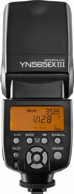 Blic i jashtëm Yongnuo YN565EX III për Canon, GN58, 4xAA, i zi