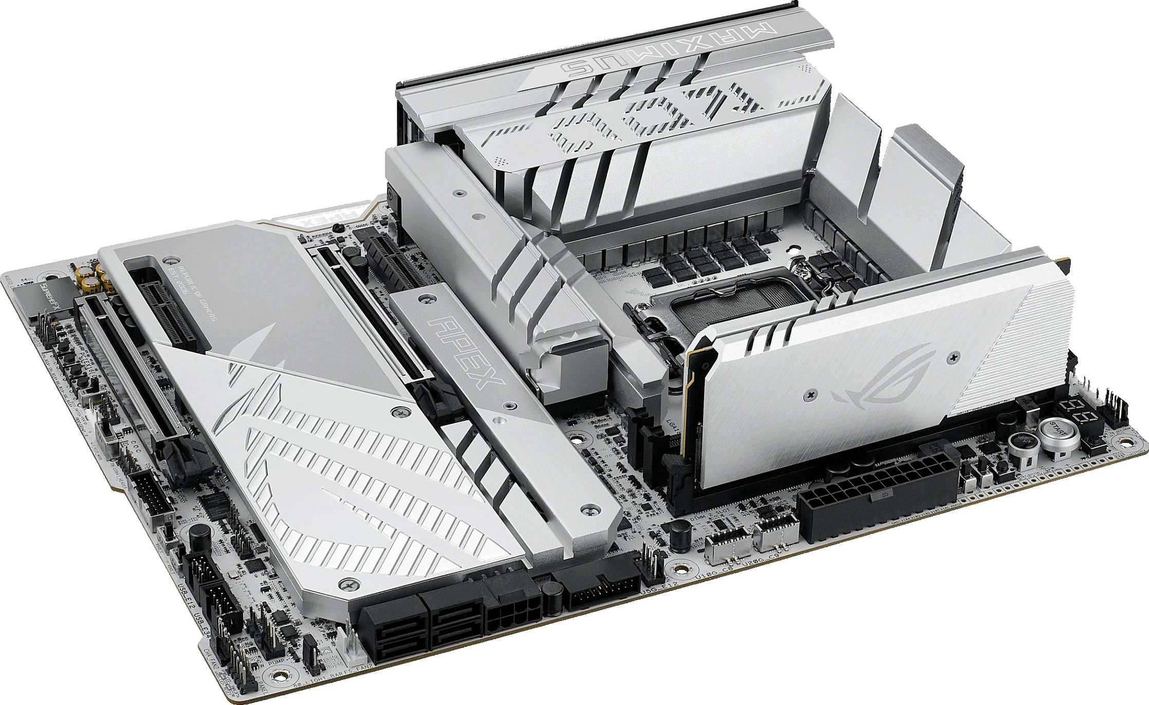 Pllakë amë ASUS ROG MAXIMUS Z890 APEX, Intel, LGA 1851, DDR5, 96 GB, gri