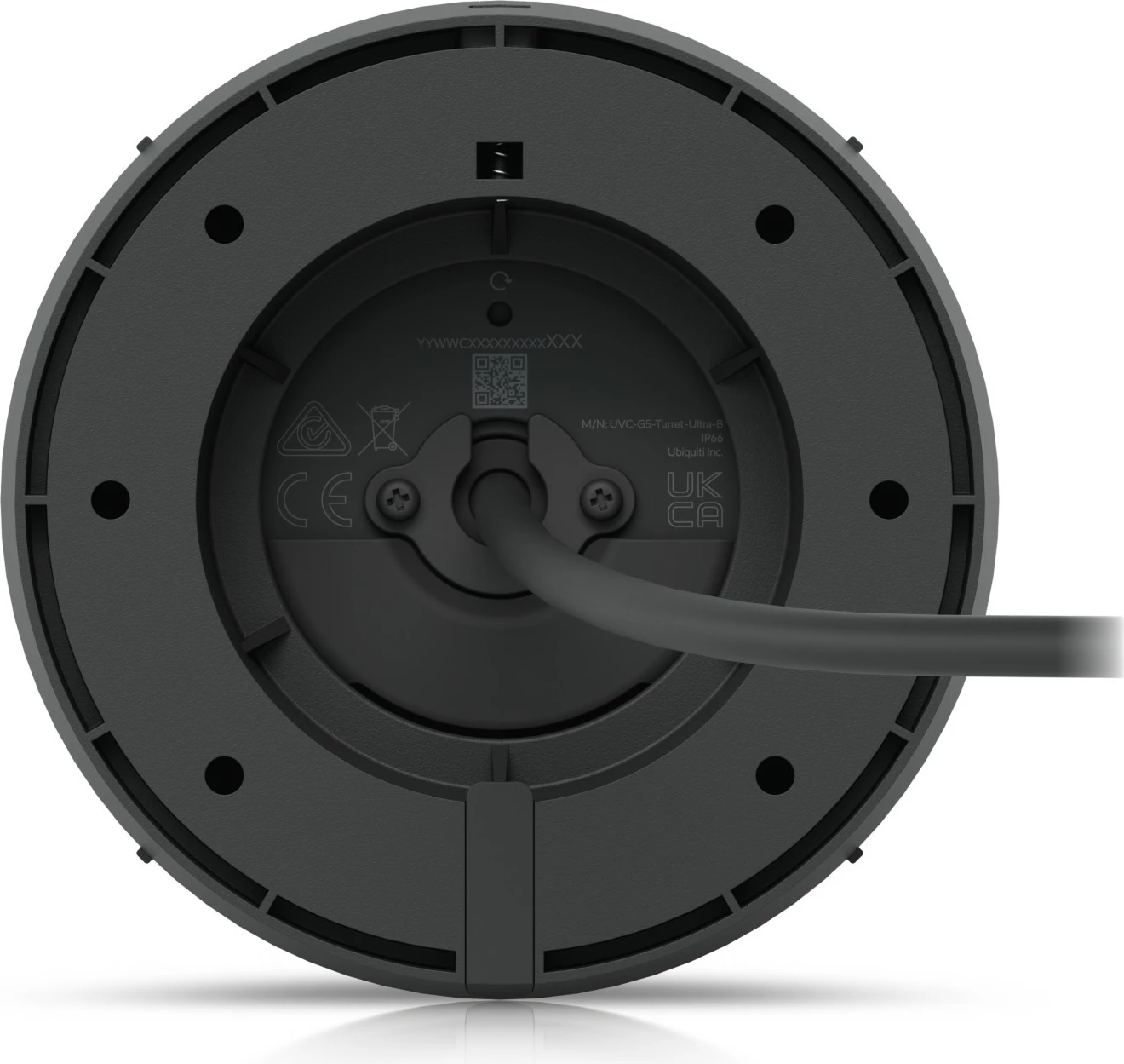 Kamerë sigurie Ubiquiti UVC-G5-Turret-Ultra-B, 2688x1512, IP66, natë/dite, e zezë