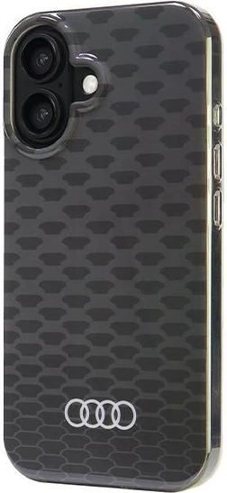 Mbështjellës Audi IML Stitching Pattern MagSafe për iPhone 16 6.1", i zi
