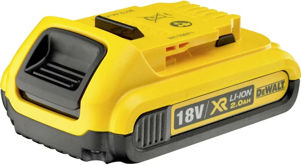 Bateri Dewalt DCB183 18 V 2.0 Ah Li-Ion, e verdhë