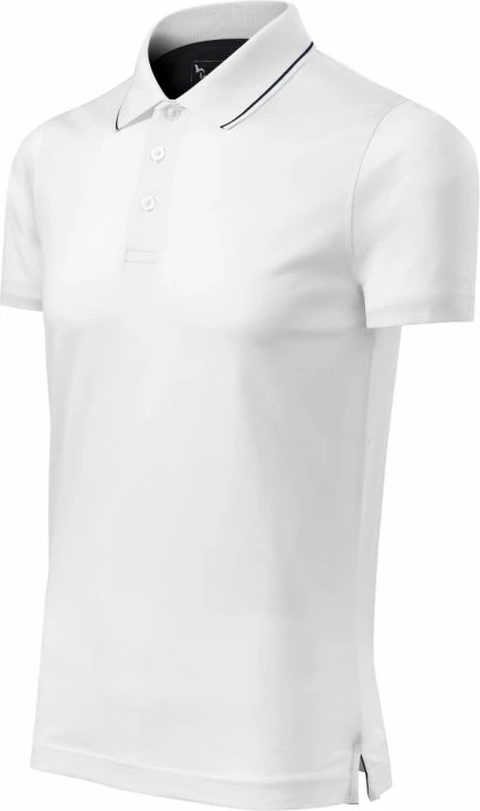 Maicë polo për meshkuj Malfini, e bardhë