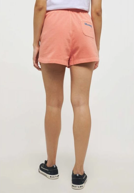 Pantallona të shkurtra për femra Mustang, portokalli