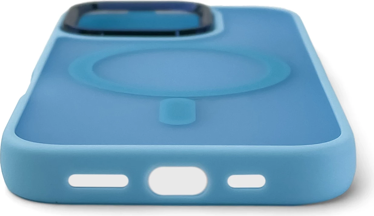 Mbështjellës Hurtel Fashion Case MagSafe për iPhone 16e, Blu