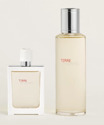 Set Eau De Toilette Hermes Terre d'Hermes Eau tres fraiche, 30ml & 125ml
