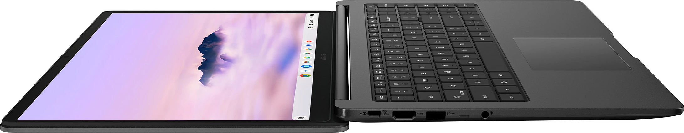 Laptop ASUS Chromebook CX1505CTA-ISSS70396, i3-N355, 8GB RAM Memorje, 128GB, ChromeOS, tastierë AZERTY FR, gri
