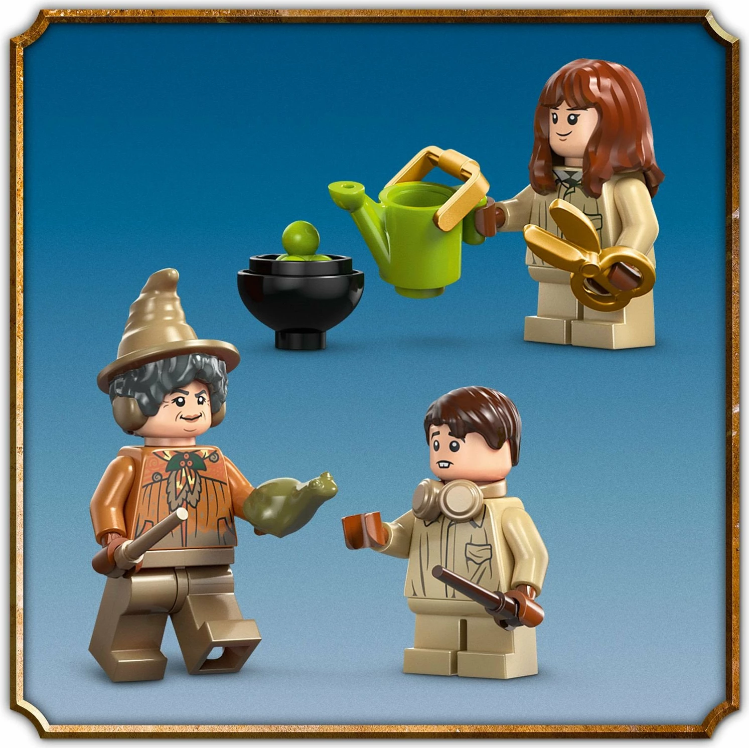 Set LEGO Harry Potter Hogwarts Castle: Herbology Class 76445, 390 pjesë, 8+