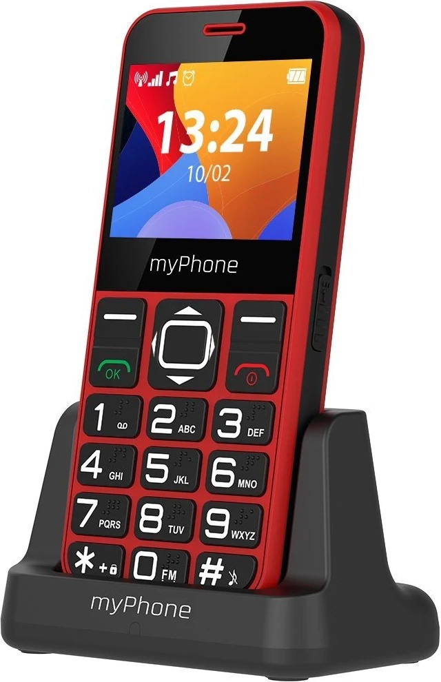 Celular myPhone Halo 3, me ngjyrë të kuqe