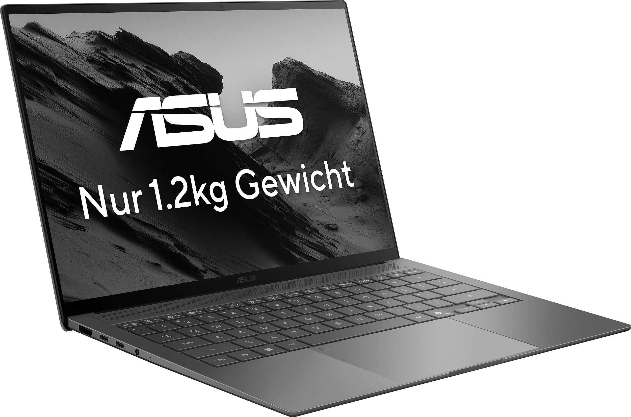 Laptop ASUS Zenbook S14 OLED UX5406AA-SU235W, CU9 386H, 32GB RAM, 1TB SSD, Windows 11 Home, Gri