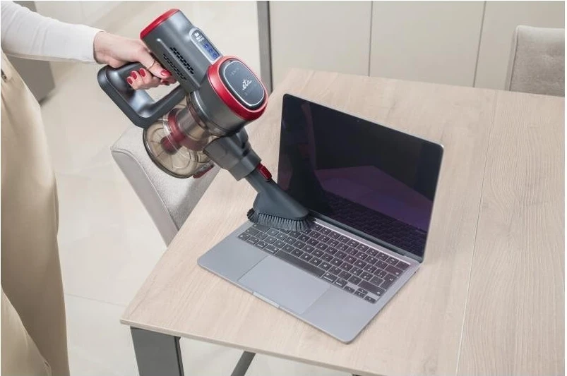 Fshesë pa tela ETA Fenix Ergonomic, e kuqe