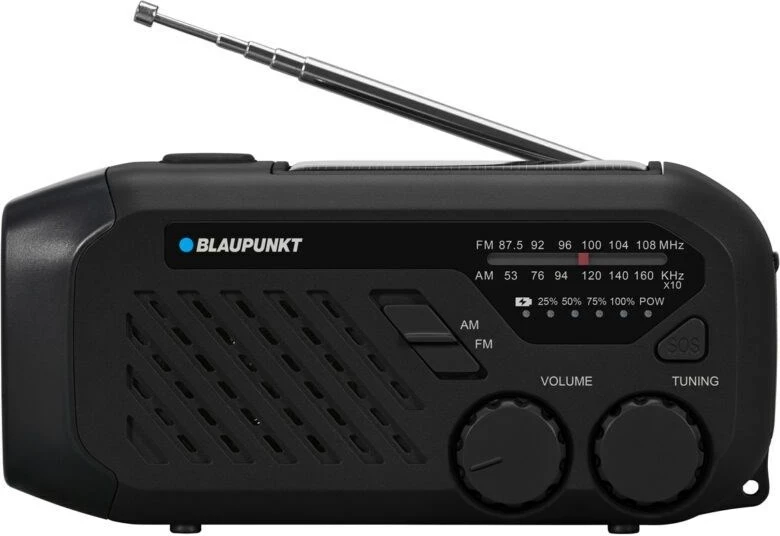 Radio portabile Blaupunkt ER10 me elektrik, e zezë