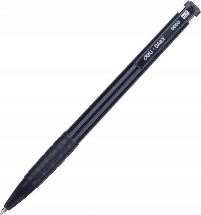 Deli Kimik Ballpoint Arrow Black 0.7 1/12 Q00320