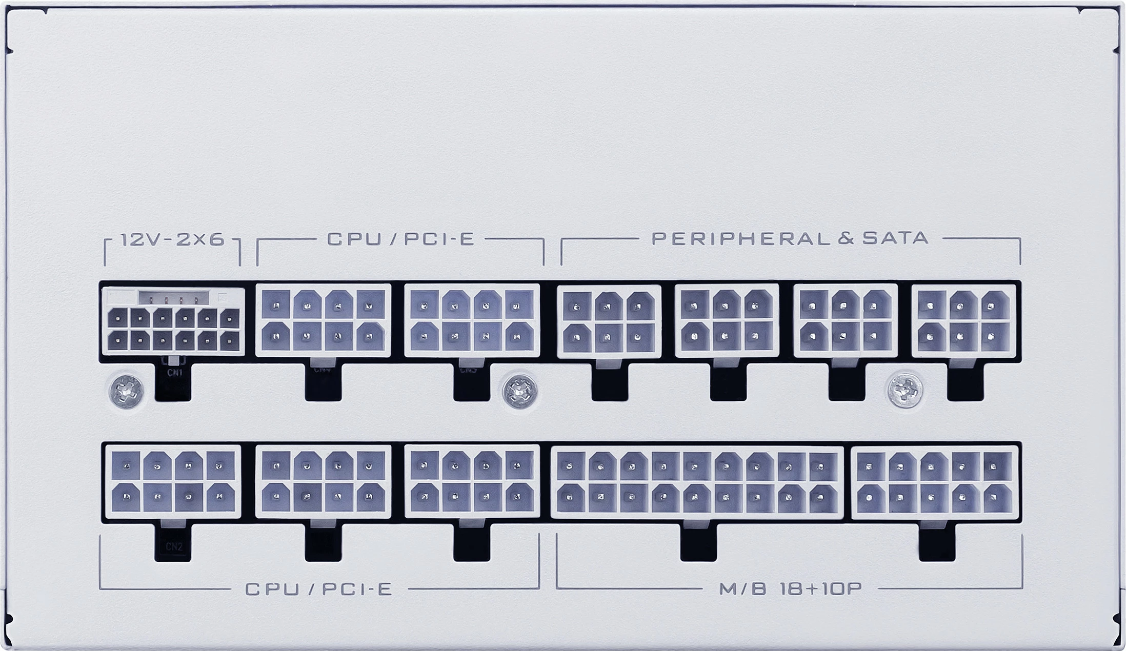 Furnizues rryme Lian Li SX Series 1000W, ATX 3.1, modular, i bardhë