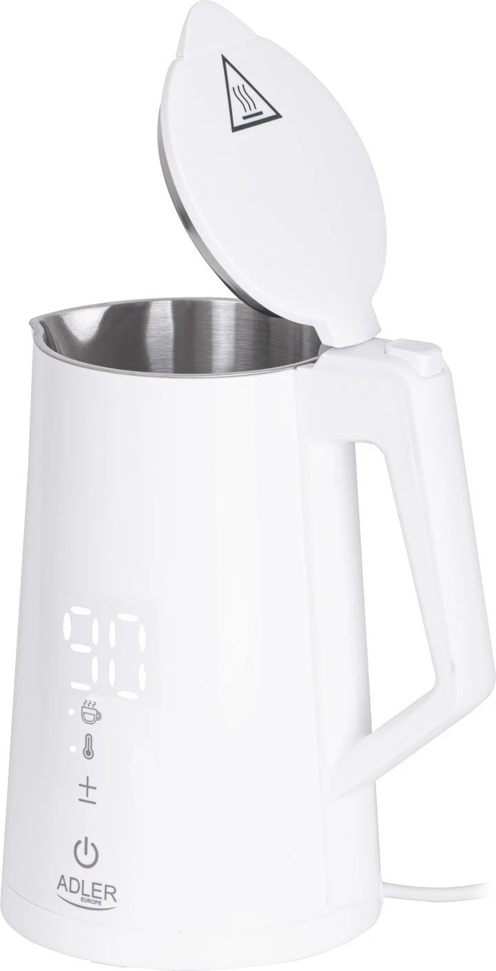 Çajnik elektrik Adler, i bardhë