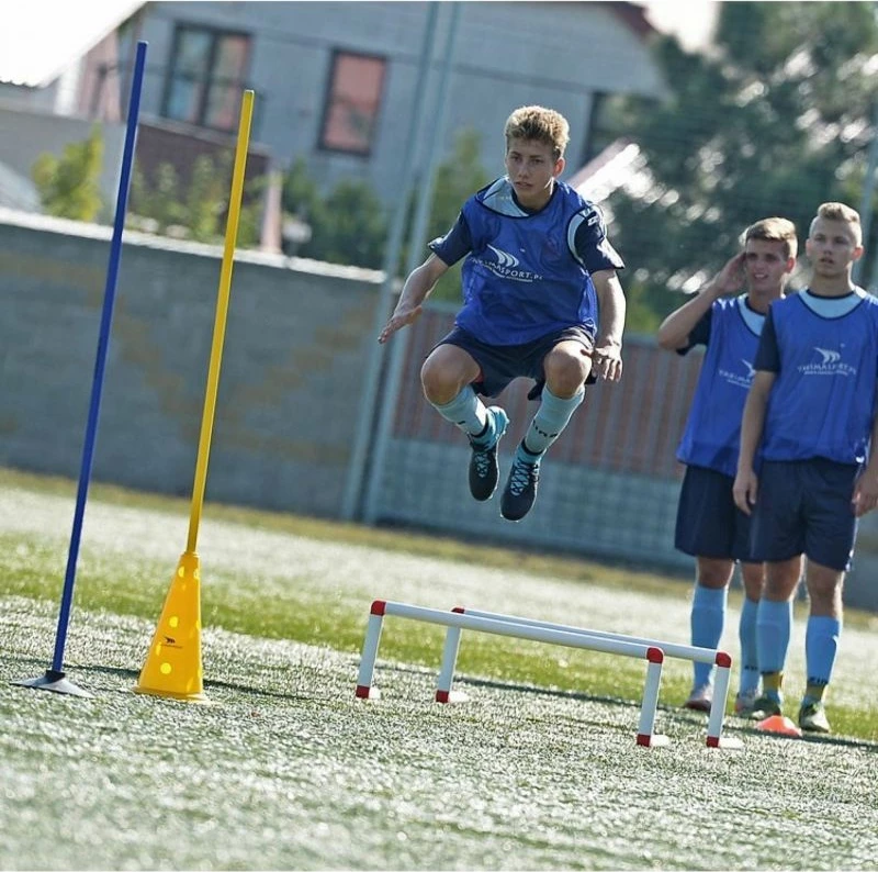 Pajisje stërvitore Yakimasport, kon me vrima, i verdhë