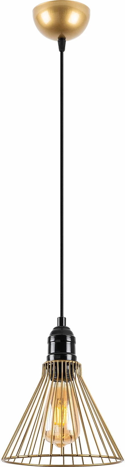 Llambë tavani Opviq Rozye - 11291, ngjyrë ari me shkëlqim, lartësi e rregullueshme