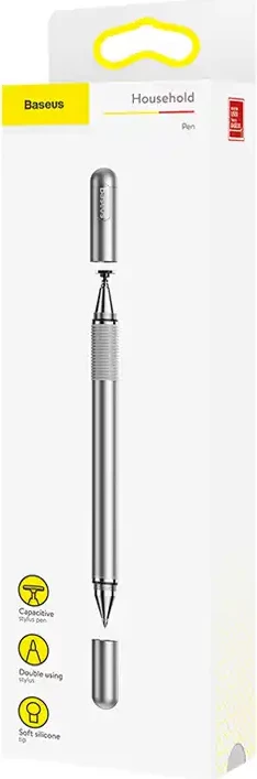 Stylus dhe stilolaps Baseus Golden Cudgel, ACPCL-0S, për Android/iOS/Windows, Argjend