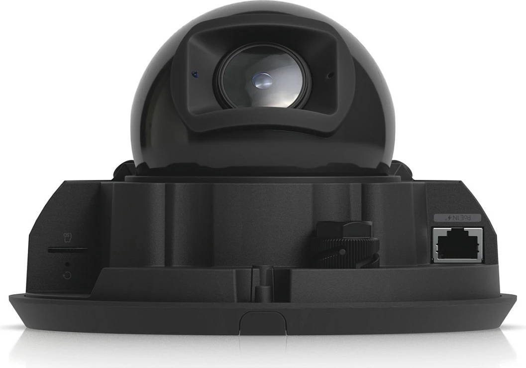 Kamerë rrjeti Ubiquiti UVC-G6-Pro-Dome-B, 4K Dome, MicroSD, e zezë