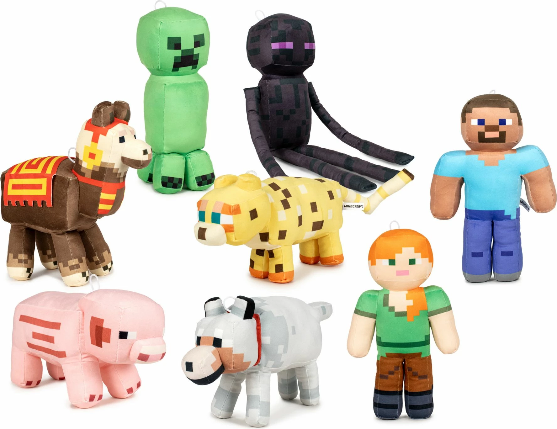 Lodër plush Minecraft PLAYBYPLAY T300 30 cm, assort