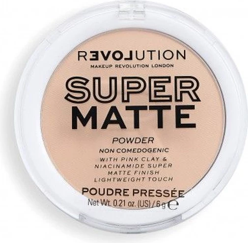 Revolution Super Matte Pressed Powder Vanilla