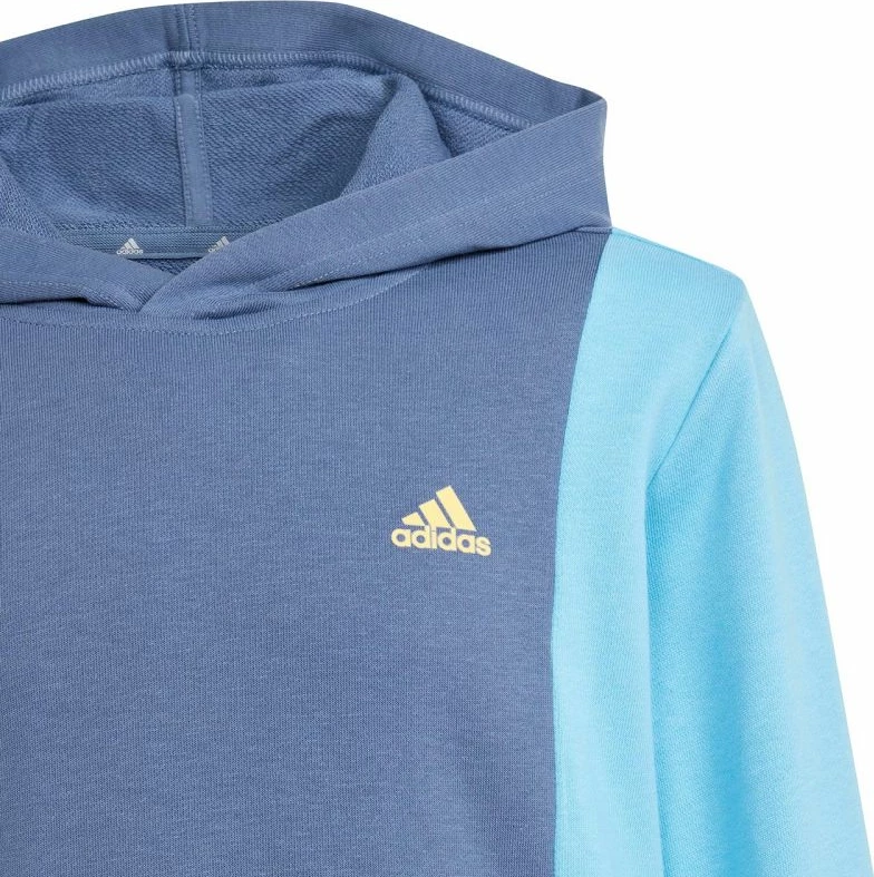 Duks për fëmijë adidas, blu dhe i verdhë [Madhësia: 164 cm]