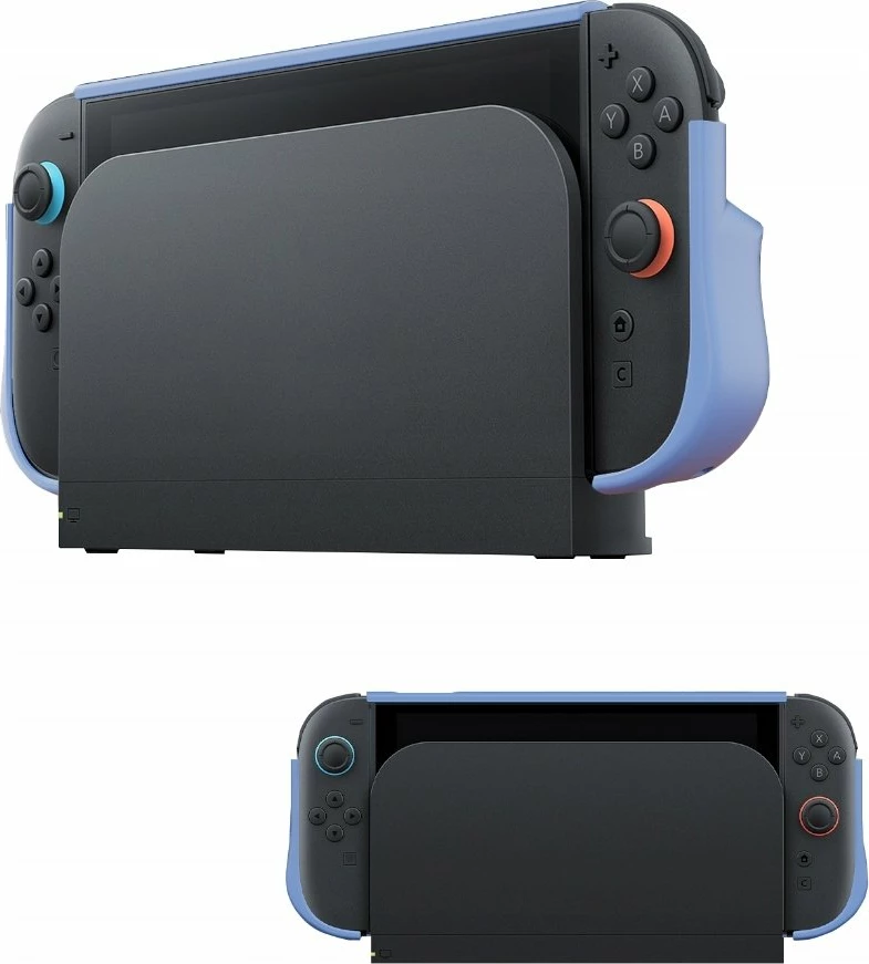 Mbështjellës konzole Yaxo Buzzard për Nintendo Switch 2, mbrojtje ushtarake, me mbajtëse të palosshme, Hydro Blue