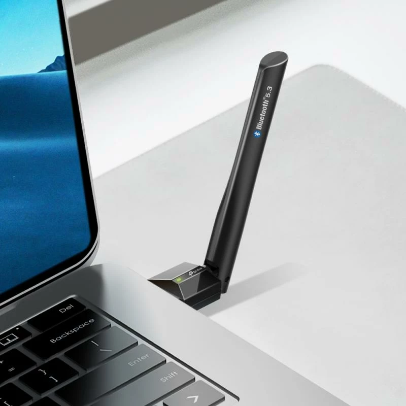Adapter USB Bluetooth TP-Link UB500 Plus, antenë e jashtme, i zi