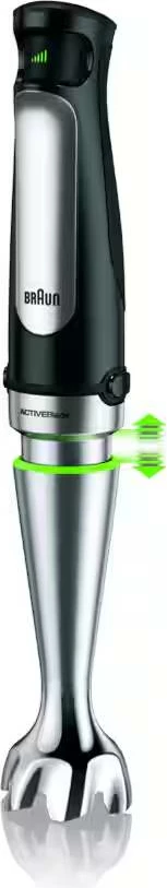 Blender dore, Braun, MQ7035BI, 1000 W, gotë 600 ml, grirës 500 ml, e zezë