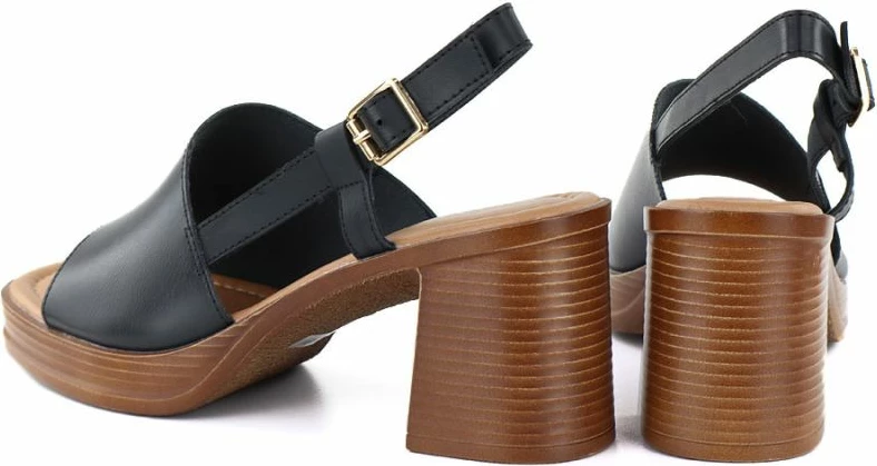 Sandale me take Potocki 54324, të zeza