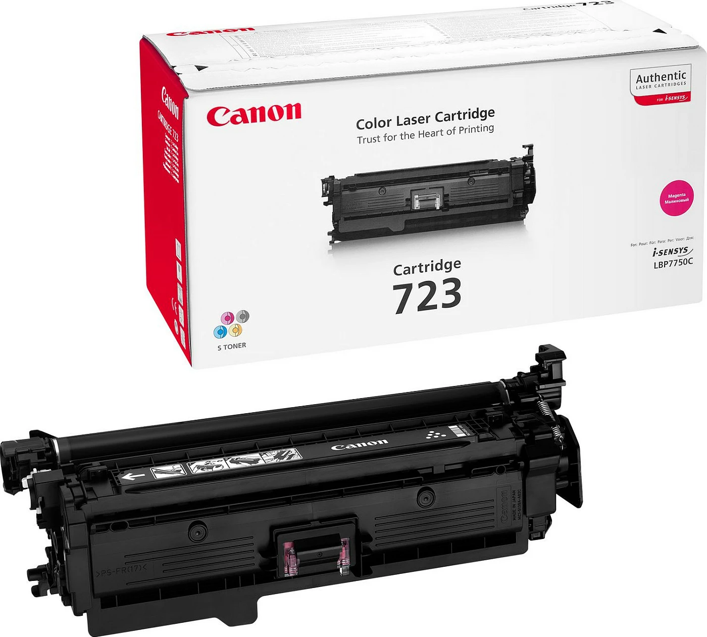 Toner Canon 723M, 8500 faqe, për i-SENSYS LBP7750Cdn, Magenta
