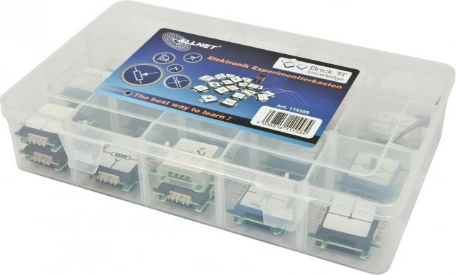 Set bazik elektronik ALLNET Brick’R’knowledge, Multikolor