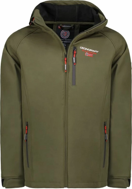Jakne softshell për meshkuj Geographical Norway, e gjelbër