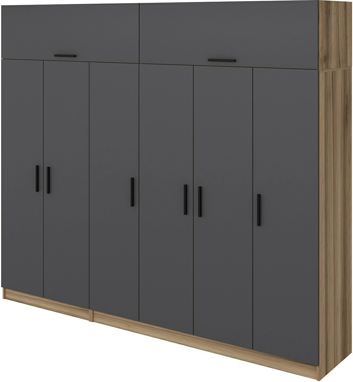 Dollap Skye Decor, ngjyrë antracit, 7530