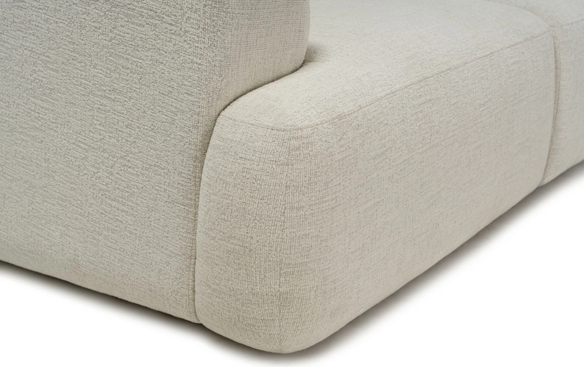 Divan treshe Atelier del Sofa, Sofia 3, i bardhë
