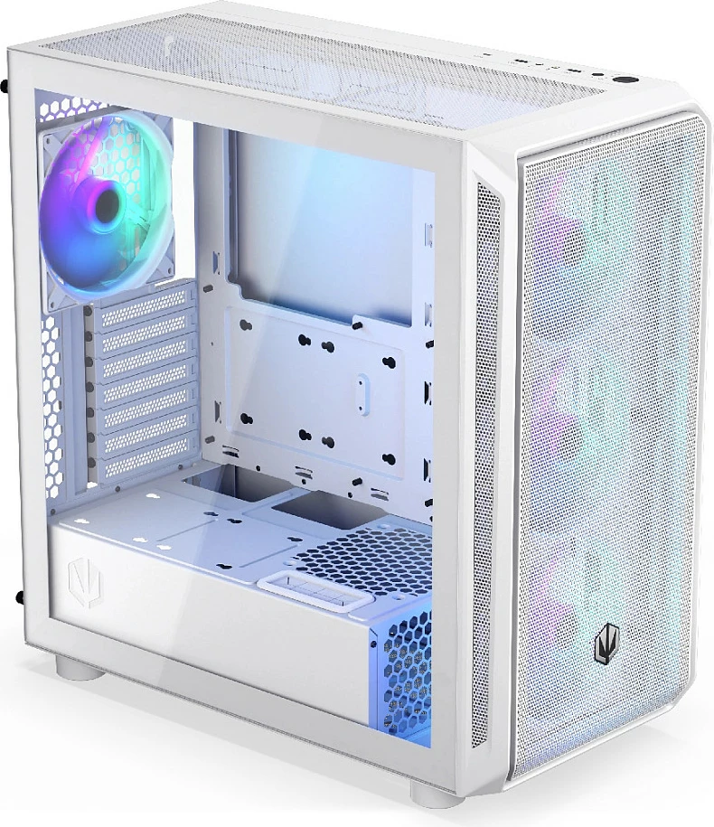 Kasë Endorfy Arx 700 ARGB, Tempered Glass, ATX/micro ATX, USB-C, e bardhë