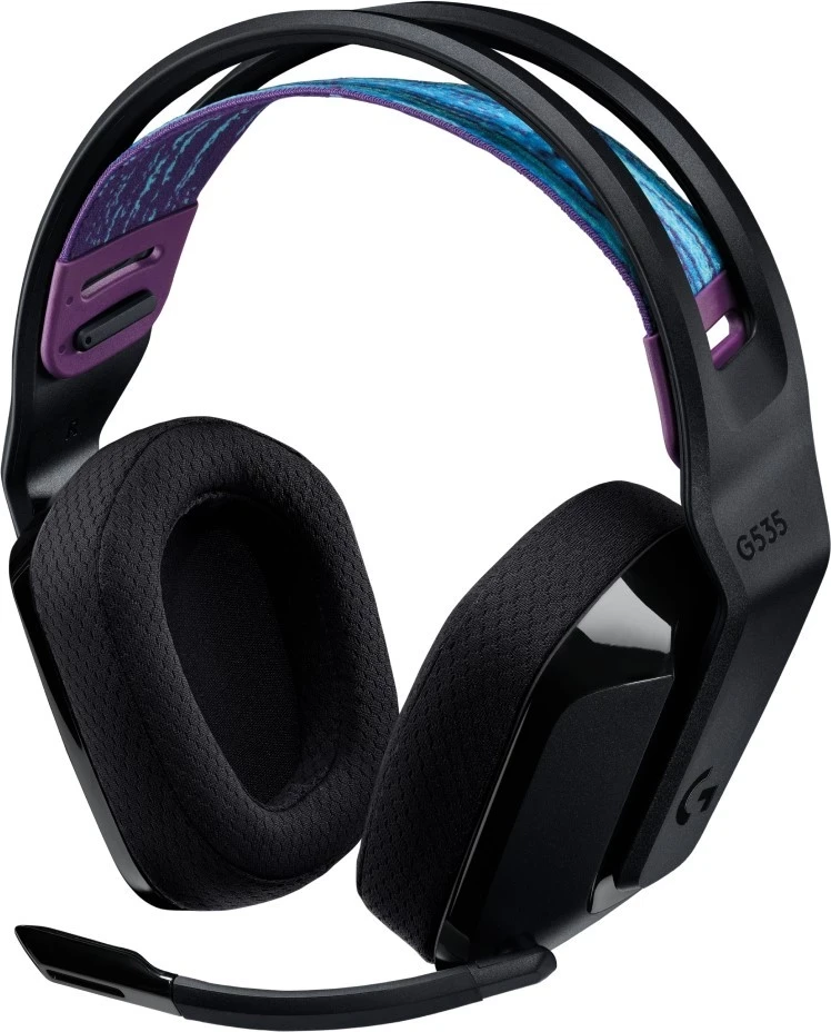 Kufje Logitech G535, Wireless, për lojëra, ngjyrë e zezë