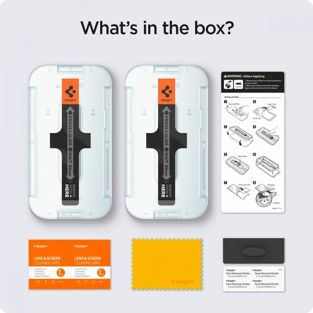 Xham mbrojtës privacy Spigen Glas.tR EZ Fit për iPhone 13 Pro Max, 2 copë