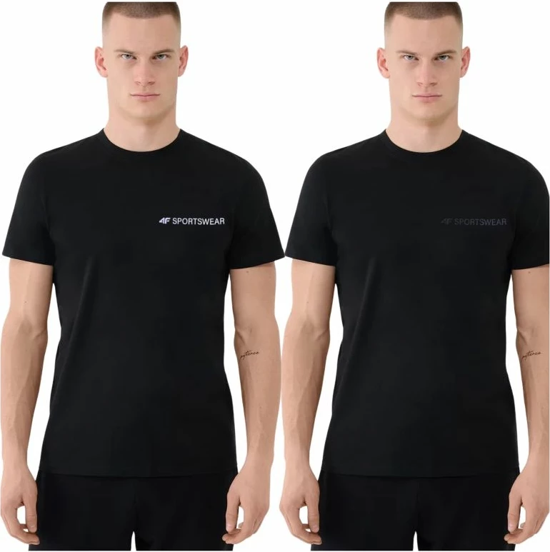 Maicë për meshkuj 4F 4FWAW25TTSHM3457-020S-20S, set prej 2 copë