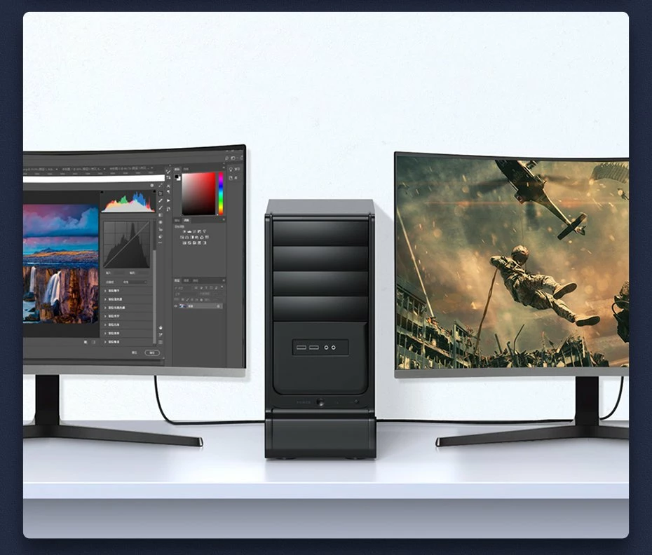 Kabllo HDMI Baseus CAKGQ-L01, 3m, 8K, 48Gbps, e zezë