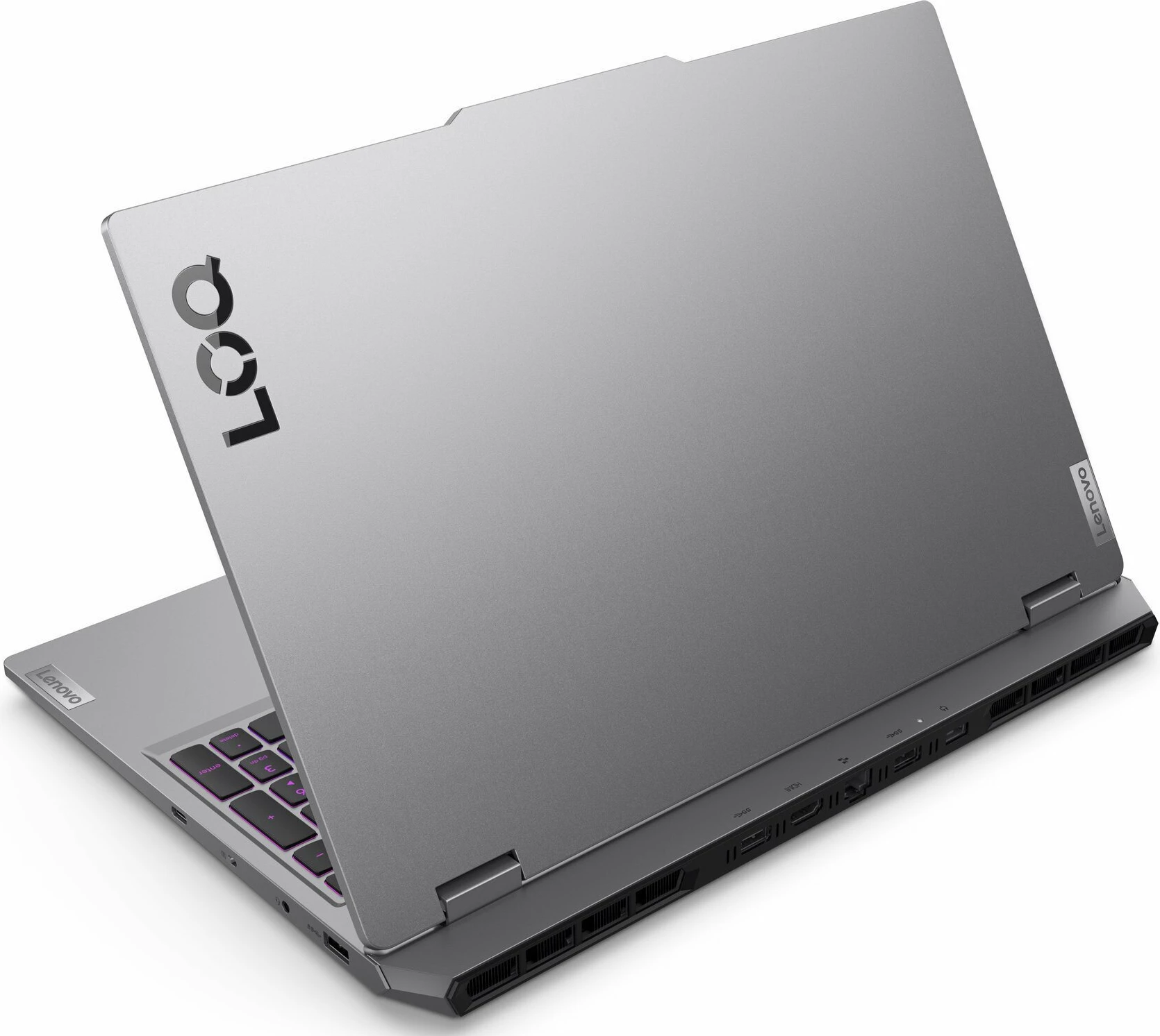 Laptop Lenovo LOQ 15IRX10 (83JE007SPB), i5-13450HX, 16GB RAM, 512GB SSD, GeForce RTX 5050 8GB, 15.6\" FHD IPS 144Hz, gri 3